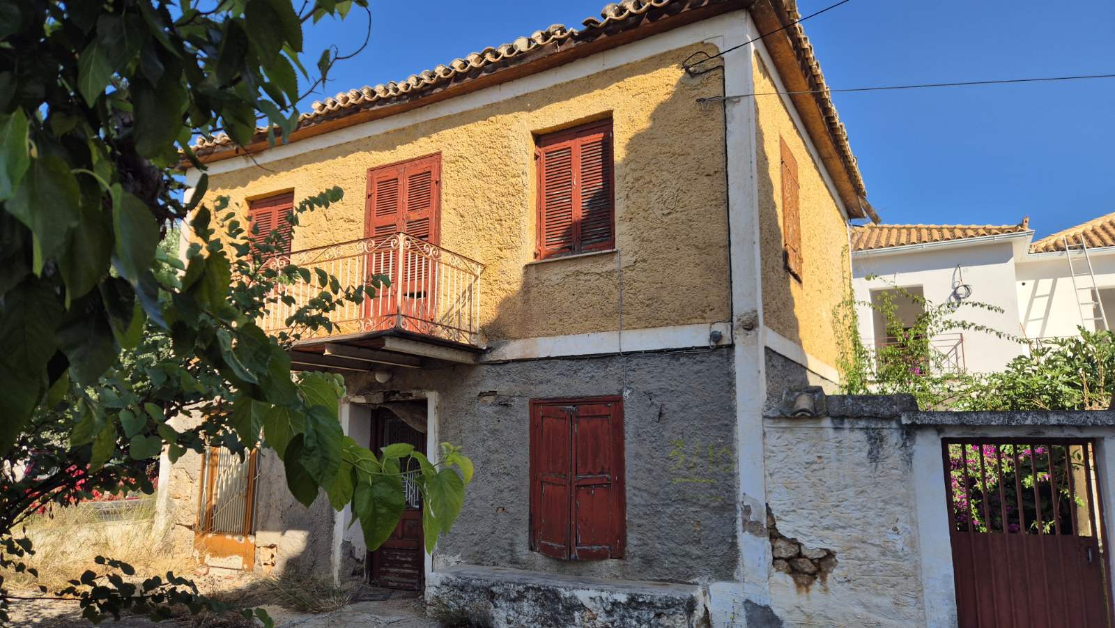 The Captain's House, Galaxidi — as it stands today